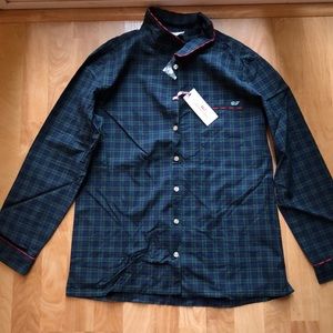 Vineyard Vines Black watch plaid cotton pjs